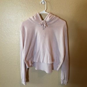 Brandy Melville pink sweatshirt.